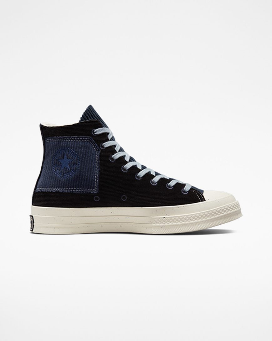 Women\'s Converse Chuck 70 Beyond Retro High Top Shoes Black / Navy | AU 056ECA